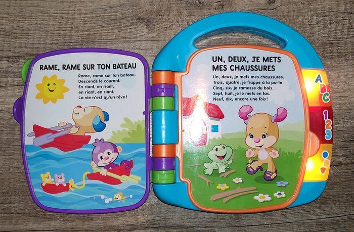 Livre intéractif comptine FisherPrice 6-36mois - photo numéro 3