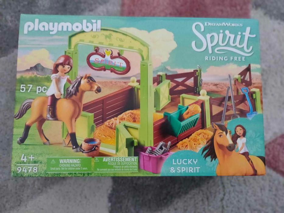 Playmobil Spirit - Lucky et Spirit avec Box  - 9478 - photo numéro 1