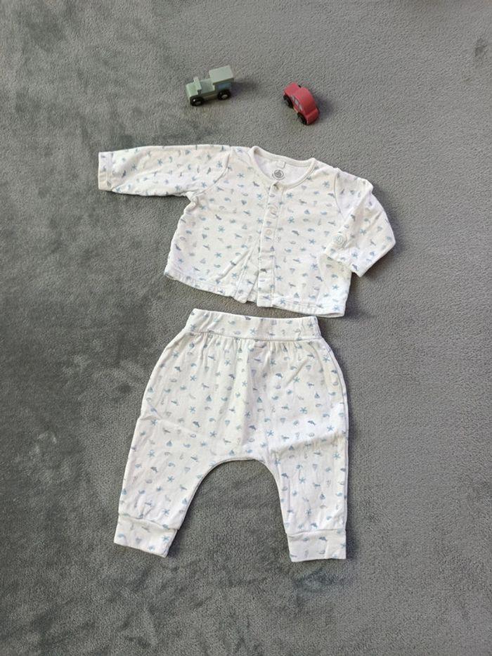 Ensemble décontracté ou pyjama 6 mois Petit Bateau - photo numéro 1