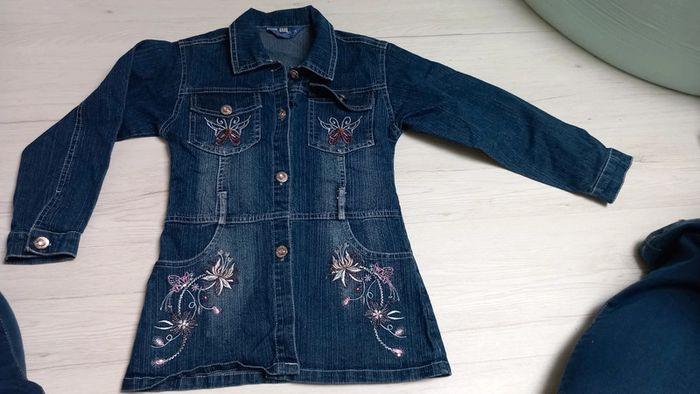 Veste en jeans 8 ans - photo numéro 1