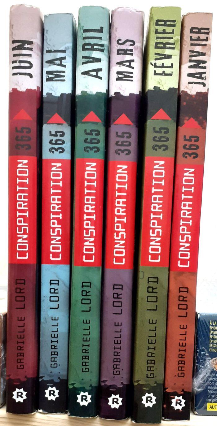 CONSPIRATION 365 (collection complète, 12 tomes) de Gabrielle Lord (éditions Rageot Poche) - photo numéro 2