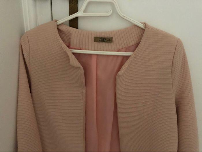 Veste légère rose pâle - photo numéro 2