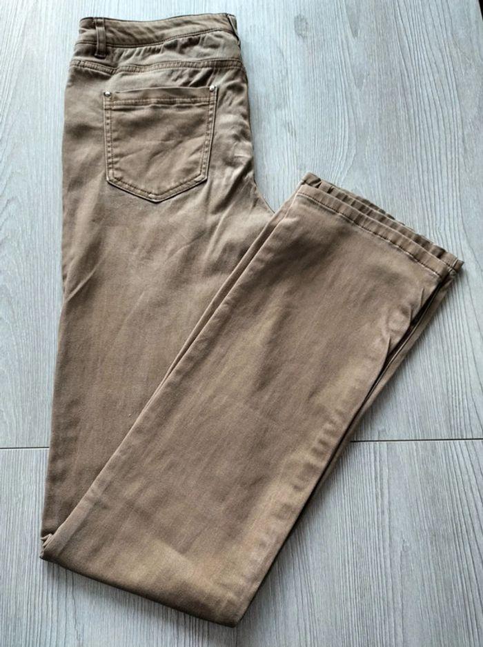 Pantalon Beige Burton - Taille 36 - photo numéro 2