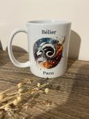 Mug personnalisable signe astrologique 11 oz