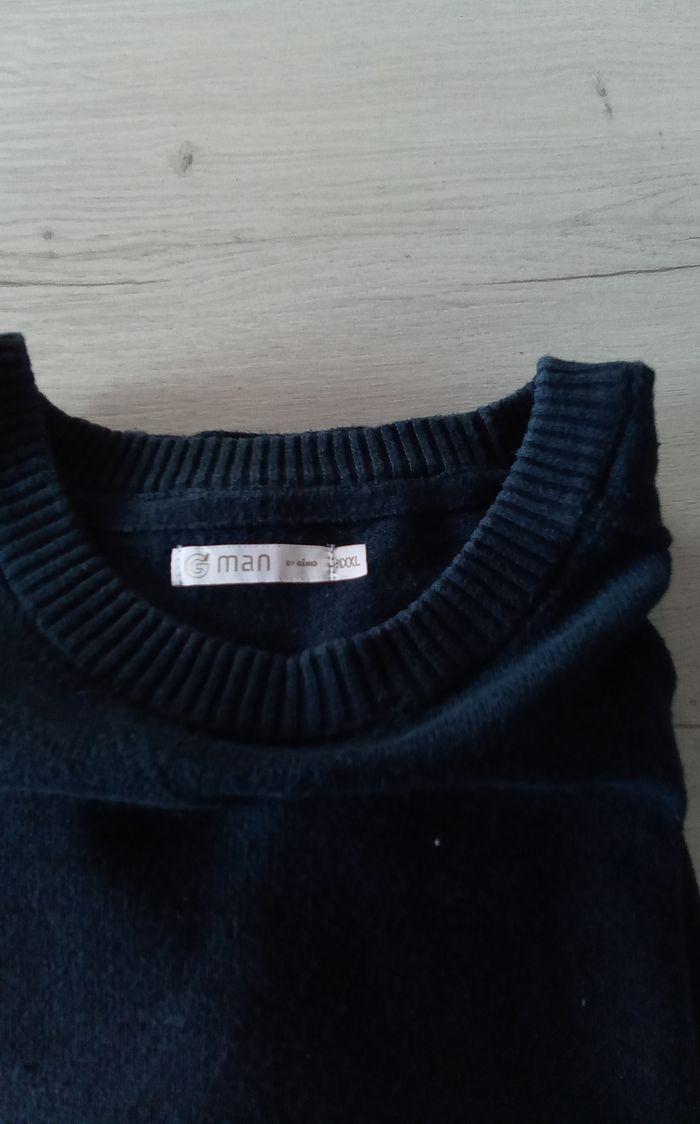 Pull ras de cou marine Gémo 3XL - photo numéro 2