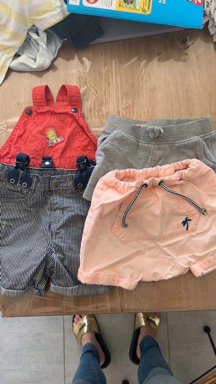 Lot  short/salopette