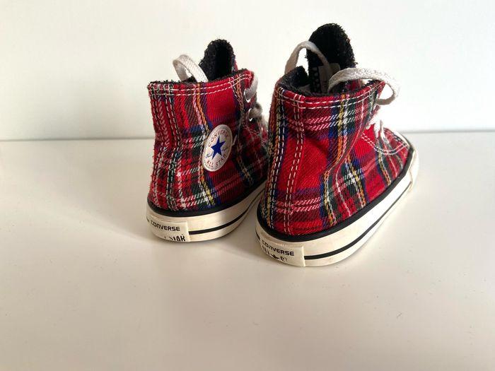 All stars converse enfants carreaux tartan rock - photo numéro 3