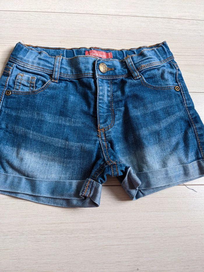 Short en jeans