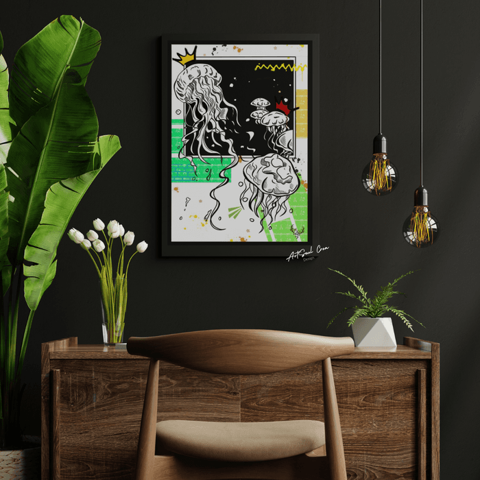 Méduse Pop Art – Pour une Déco qui Claque ! - photo numéro 2