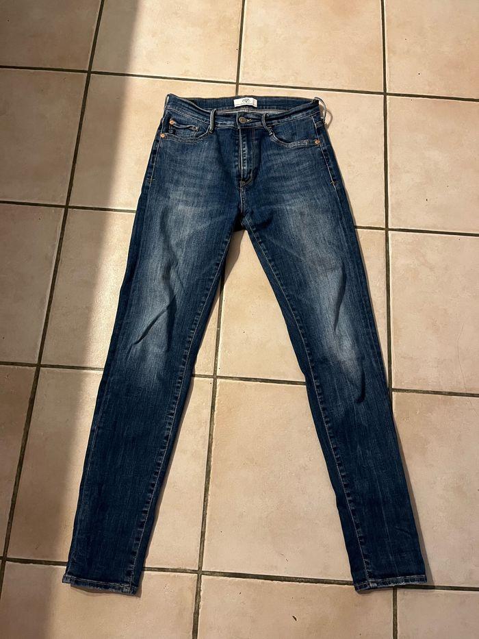 Jean slim taille haute le temps des cerises neuf taille 30 - photo numéro 6