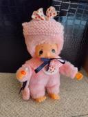 Peluche monchhichi rose