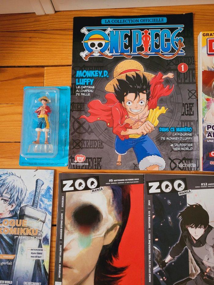 Gros Lot Manga Livrets Découvertes + Magazines + Posters + Figurine Anime - photo numéro 3