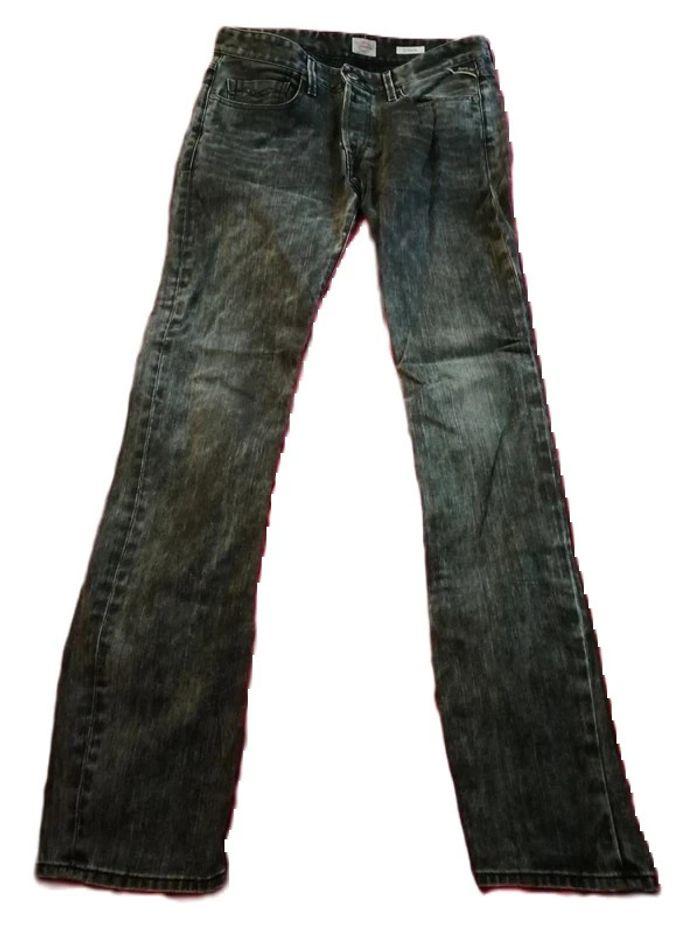 Pantalon Jean Replay M 909 Jennon w32 L34noir gris - photo numéro 1