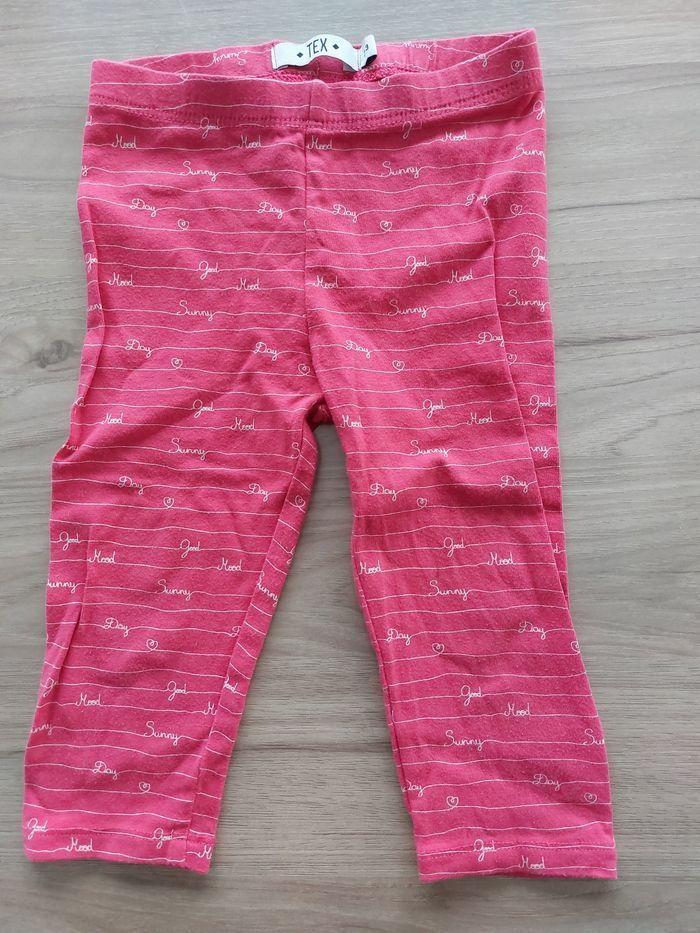 Lot 3 leggings dont 2 courts. 2 ans - photo numéro 2