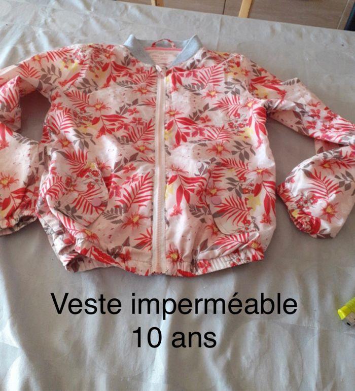 Veste imperméable 10 ans