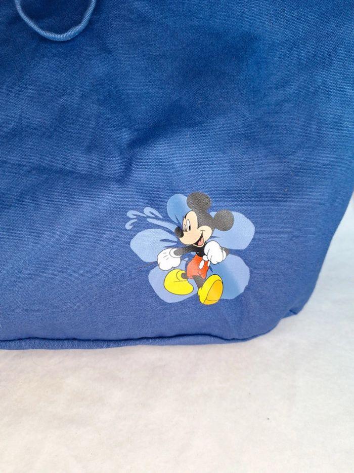 Sac disney epaule réversible bleu mickey - photo numéro 3