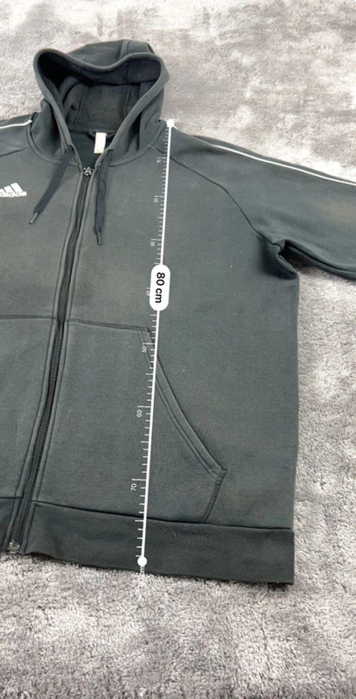 👕 Veste à capuche Adidas Noir Taille XXL 👕 - photo numéro 3