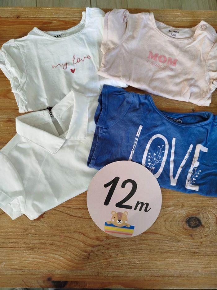 Lot de 4 tee-shirts - photo numéro 1