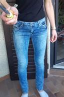 Jeans skinny, bleu, Promod, 40,