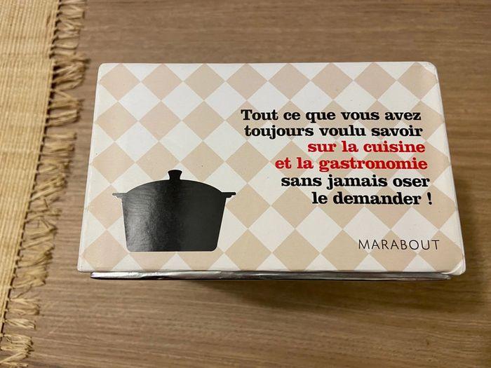 Jeu de société La boite à quizz spéciale cuisine Marabout - photo numéro 5