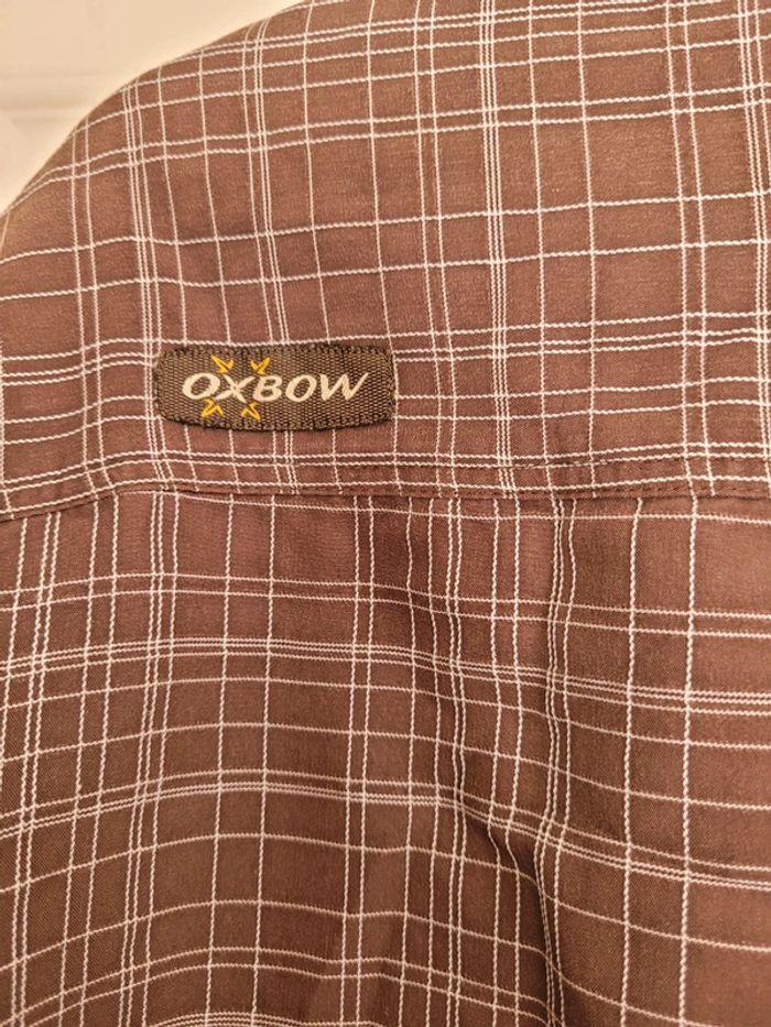 Chemise à carreaux Oxbow (marron), L - photo numéro 1