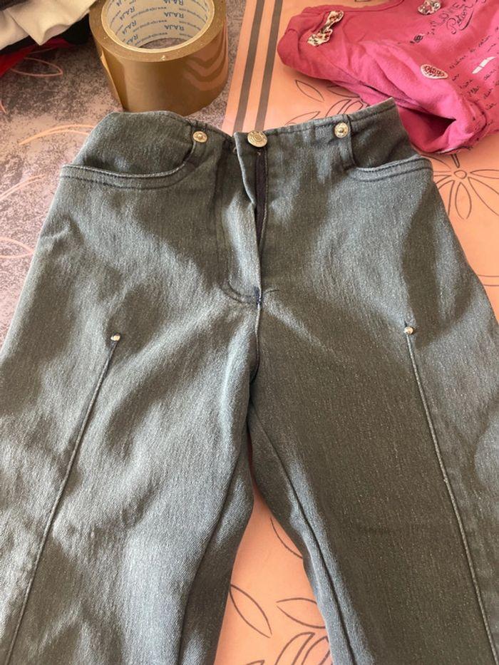 Pantalon large 6 ans gris - photo numéro 4