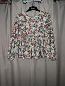 Blouse fleurie