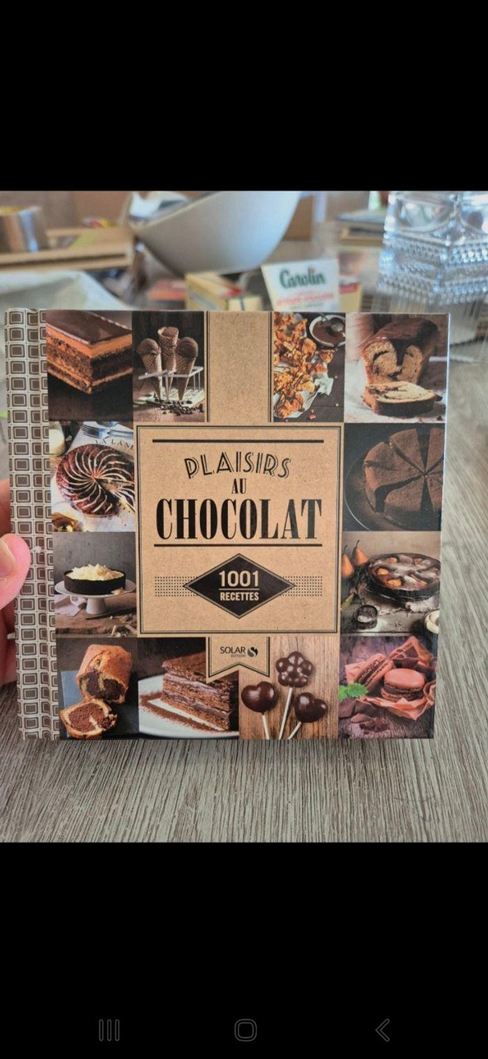 Livre recettes chocolat - photo numéro 1