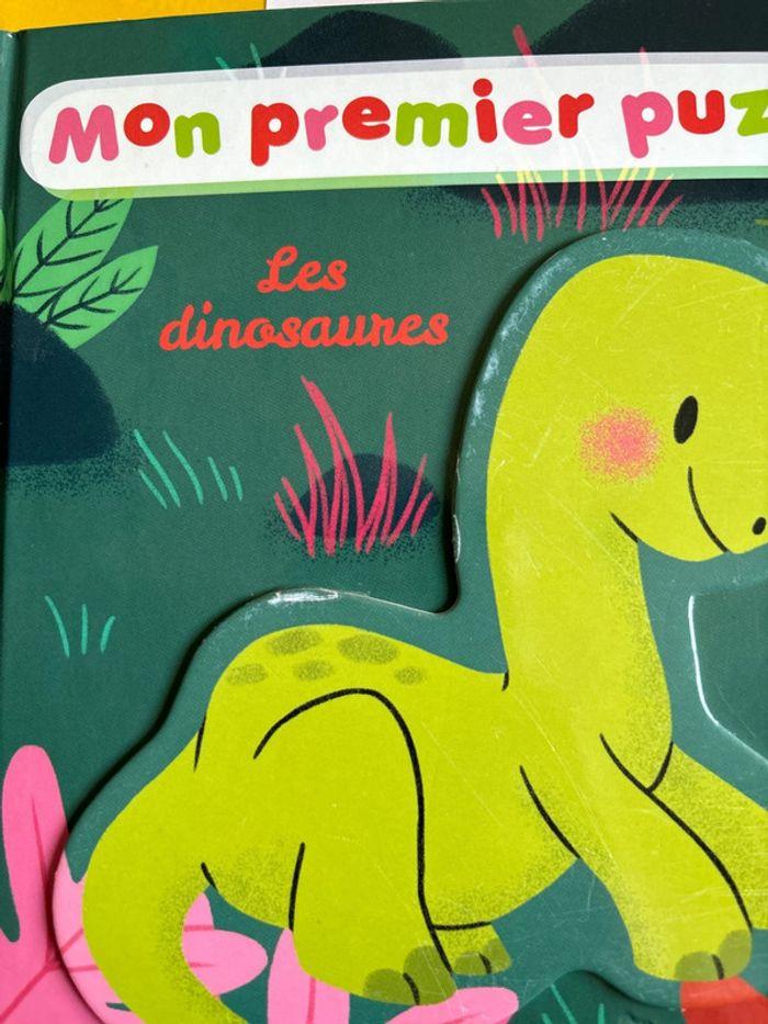 Livre Mon Premier Puzzle Les dinosaures - Très bon état - photo numéro 12