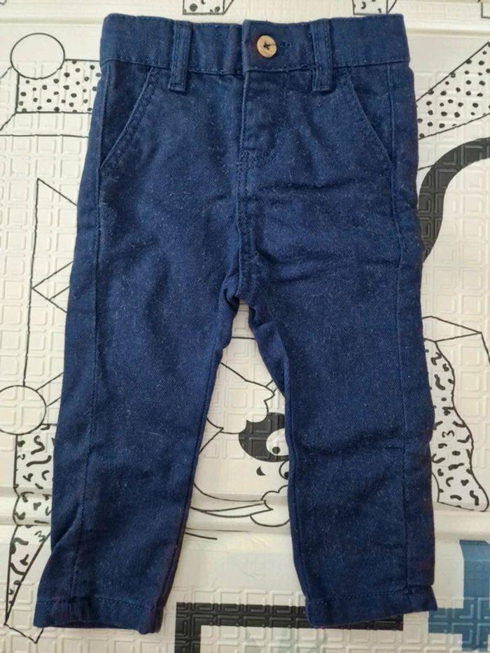 Pantalon bleu 3mois - photo numéro 1