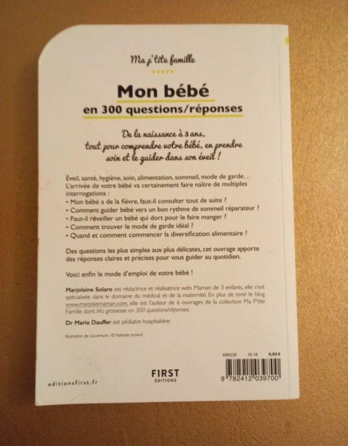 Mon bébé en 300 questions réponses - photo numéro 3