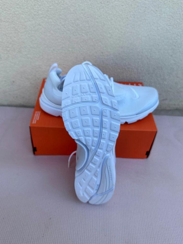 Nike Air Presto Blanc Platine Pur - photo numéro 8