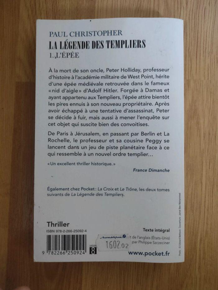 La légende des Templiers L'épée - photo numéro 2