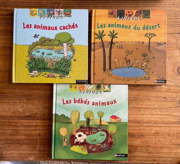 Lot de 3 livres Kididoc - photo numéro 1