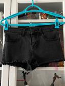 Short en jean noir pimkie taille 36