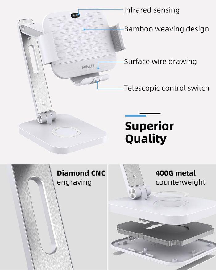 [NEUF] Chargeur à induction sans fil 2 en 1 - photo numéro 5