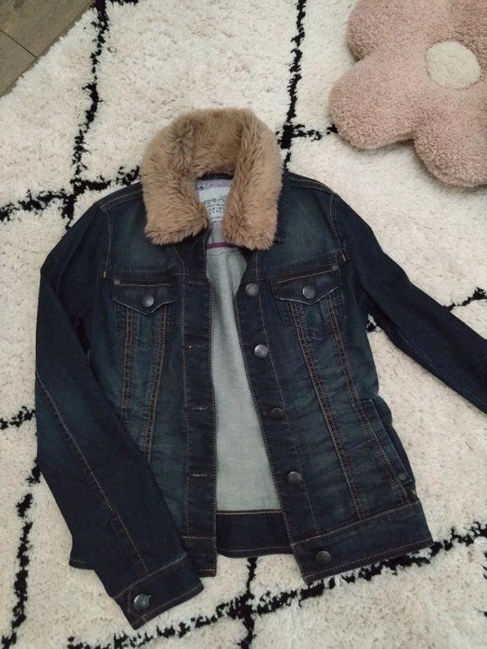 Veste en Jean esprit t m 38 - photo numéro 2