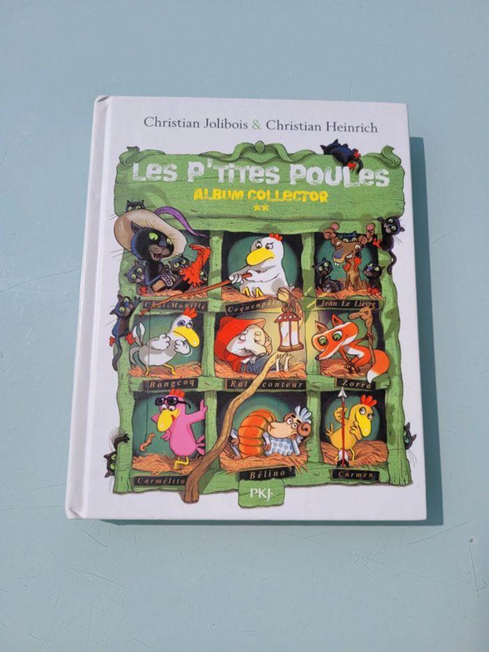 Gros livre Le P'tites Poules  🐔  Album collector de 4 histoires