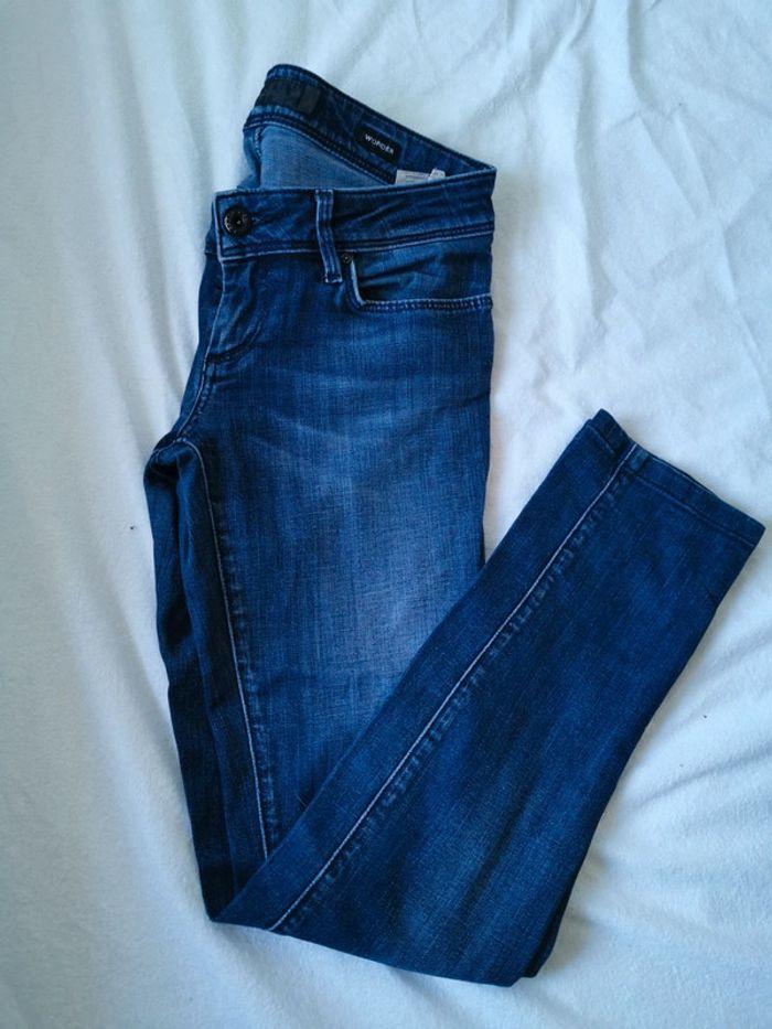 Jeans Salsa bleu taille 36 - photo numéro 1