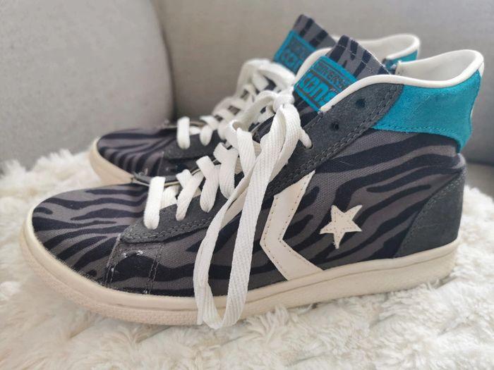 Chaussures baskets montantes Converse all star taille 37 - photo numéro 1