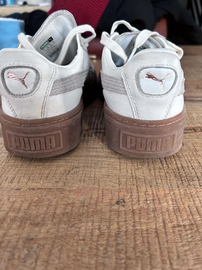 Baskets puma compensées taille 38 - photo numéro 4