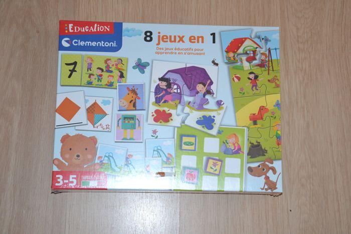 8 jeux en 1 (NEUF sous blister) *Clementoni*