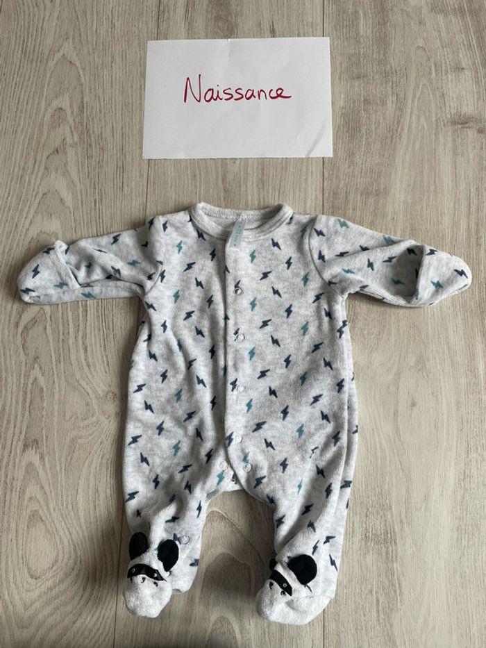 Lot pyjama + bodie naissance - photo numéro 2