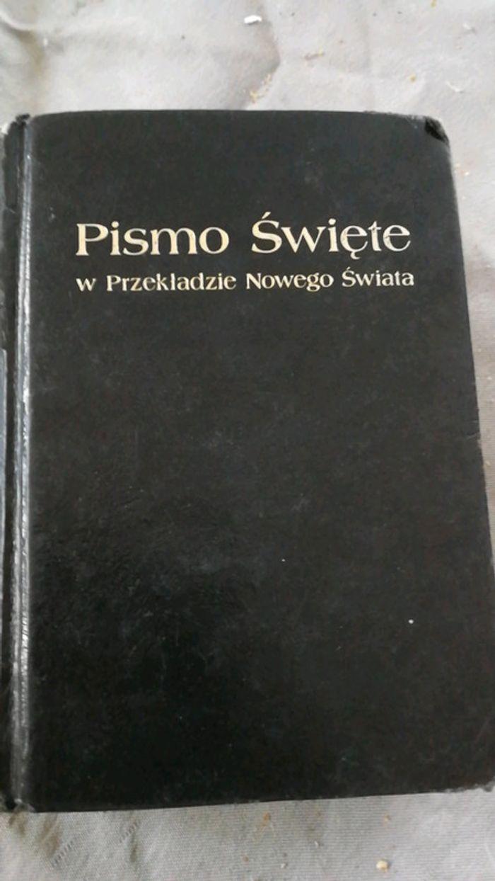 Pismo swiete - les saintes écritures en polonais - photo numéro 1