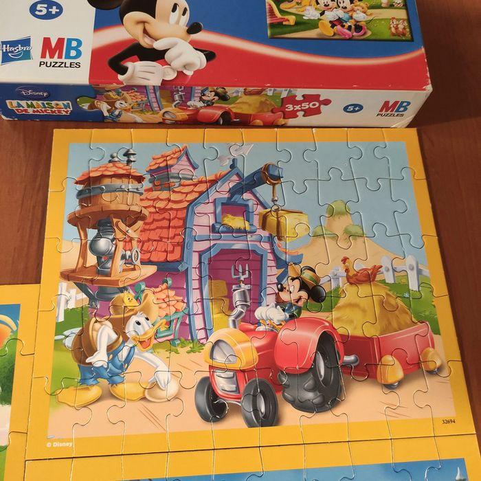 Puzzles MB la maison de Mickey 50 pièces - photo numéro 3