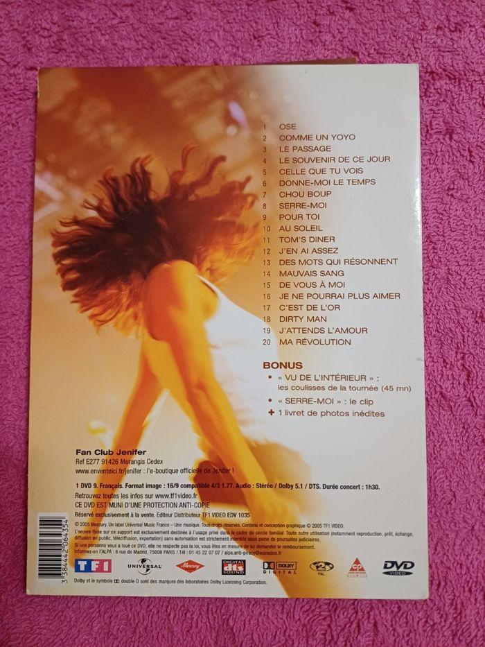 Dvd de Jenifer  fait son live - photo numéro 4