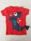 T-shirt rouge bébé garçon