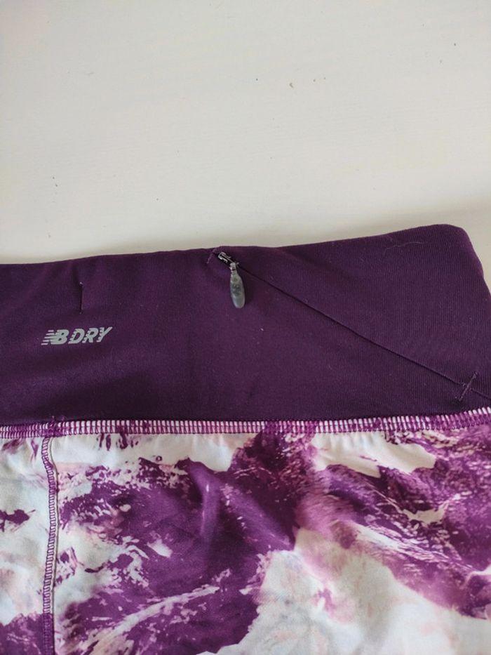 Short de sport femme XS, violet, new balance - photo numéro 5