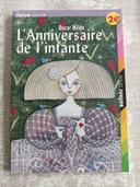 Livre roman jeunesse : L'anniversaire de l 'infante