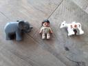 Dame zoo + animaux Lego duplo